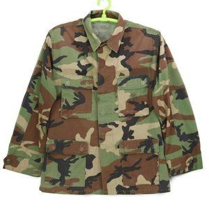 Vintage‎ Shirt Jacket Marines USMC Camo Camouflage USA M Medium